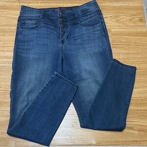 Guess High Rise Dark Blue Jeans